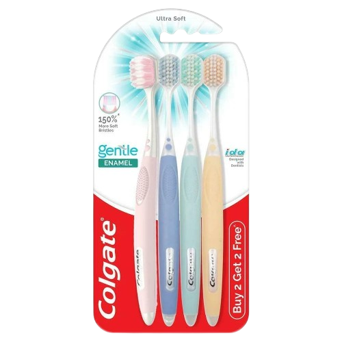 Colgate Enamel Sensitive Toothbrush - Ultra Soft (Buy 2 Get 2 Free)