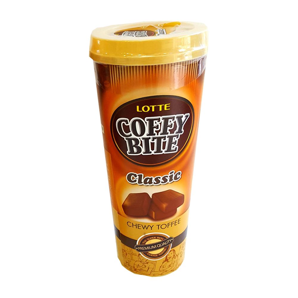 Lotte Coffy Bite Round Tin Box Stick, 25g (Set of 30) (IA)