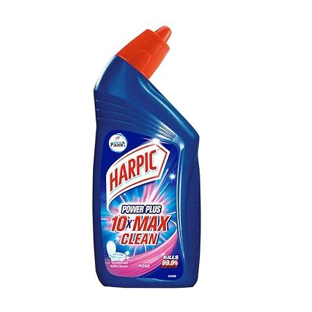 Harpic Power Plus Toilet Cleaner - Rose, 500ml (30% Extra Free)