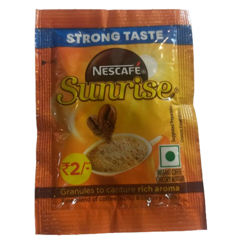 Nescafe Sunrise Instant Coffee, 5.5g (60% Coffee 40% Chicory)