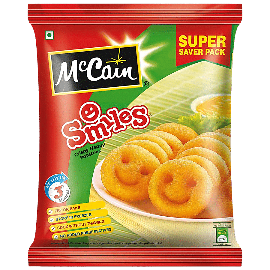 McCain Smiles Crispy Happy Potatoes, 415g