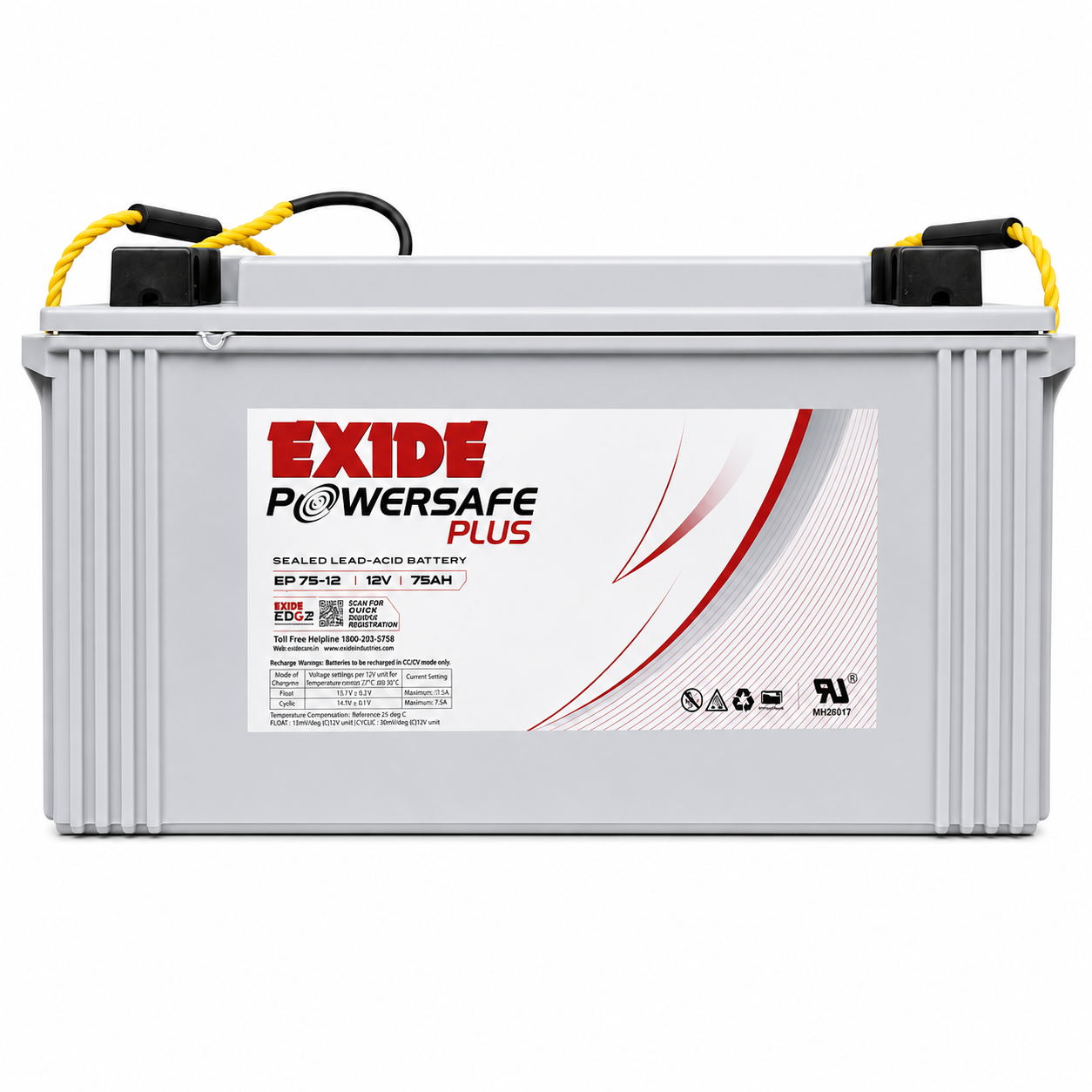 Exide | Powersafe Plus | Sealed Lead-Acid Battery (12V, 5AH)