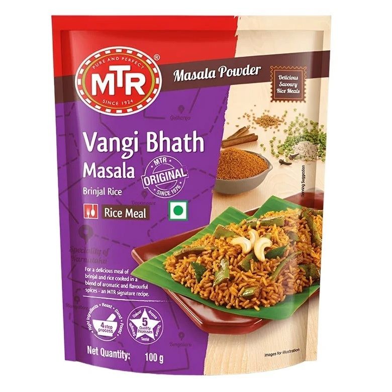 MTR Vangi Bhath Masala Powder, 100g