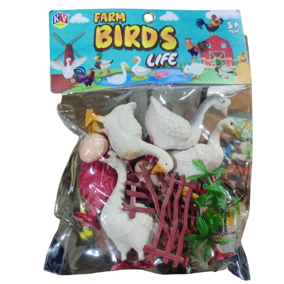 Kv Toys 3+ Years Farms Birds Life Set