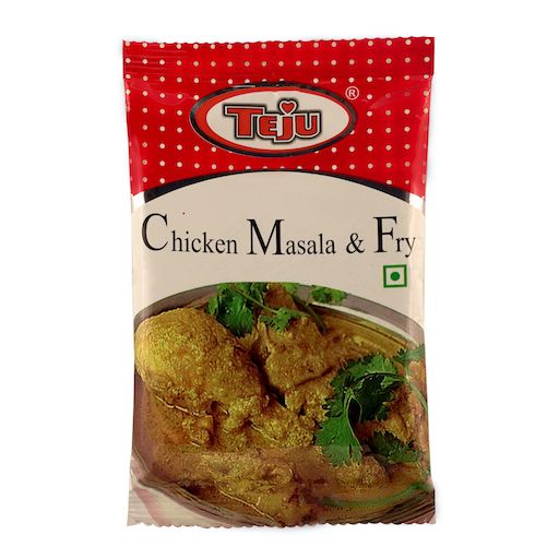 Teju Chicken Masala & Fry Powder Pouch, 25g
