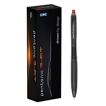 Linc Pentatonic Ball Pen - Red