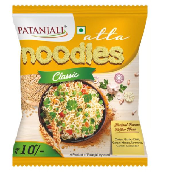 Patanjali Atta Noodles - Classic, 60g