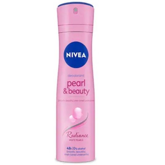 Nivea Deodorant Radiance Body Spray - Pearl & Beauty, 150ml