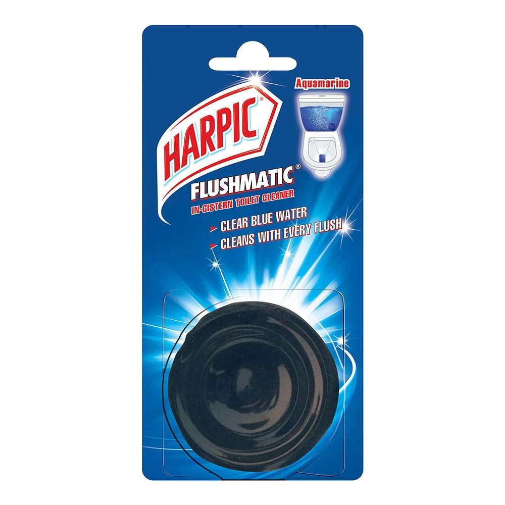 Harpic Flushmatic - Aquamarine Blue, 50g