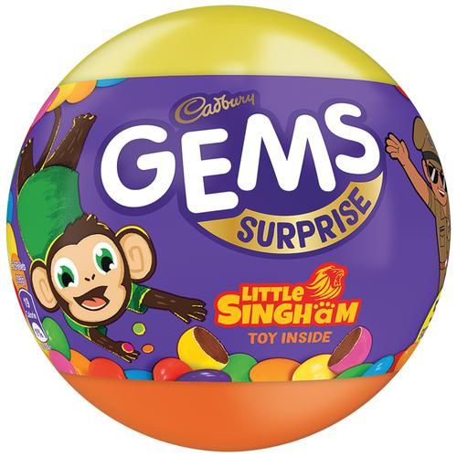 Cadbury Gems Surprise Ball Chocolate, 15.8g