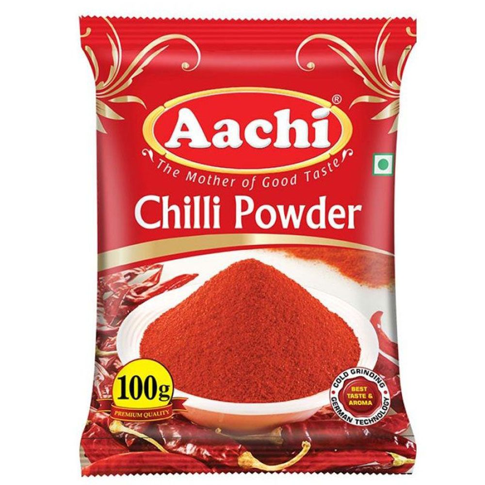 Aachi Chilli Powder Pouch, 100g