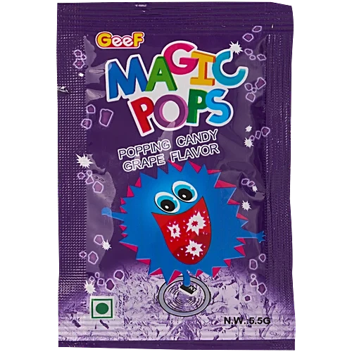 Magic Pop Grape Candy, 5.5g