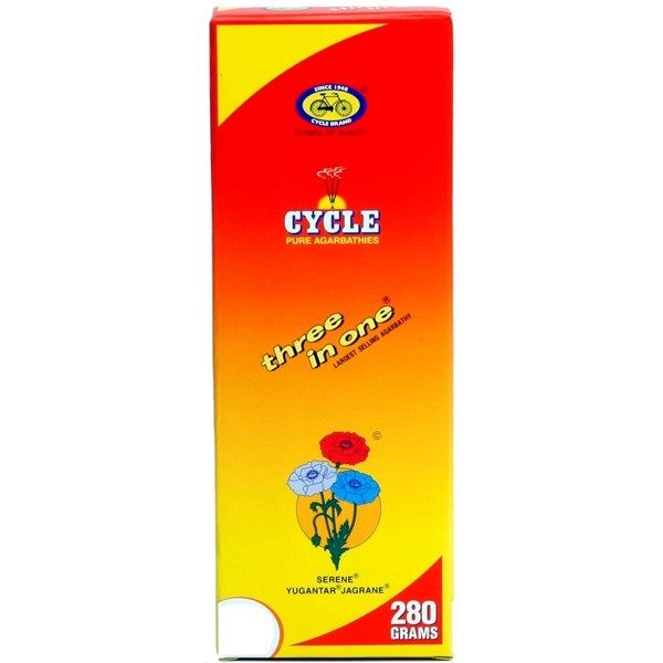 Cycle 3 in 1 Pure Agarbatti, 202g