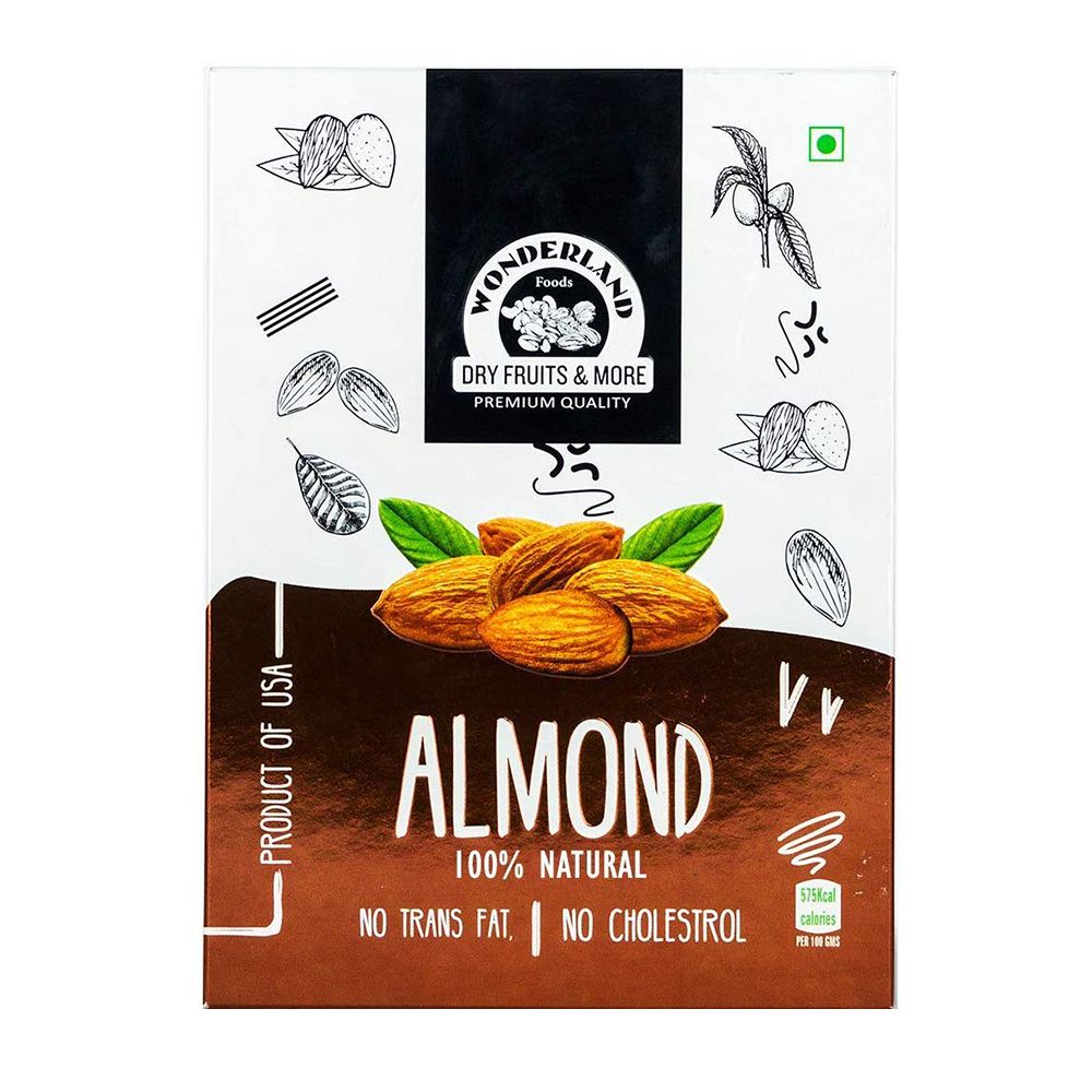 Wonderland Almond Raw, 200g