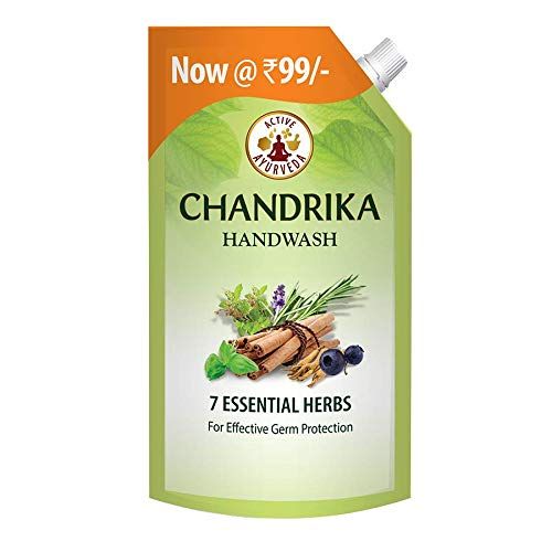 Chandrika Hand Wash Refill - Regular, 750ml