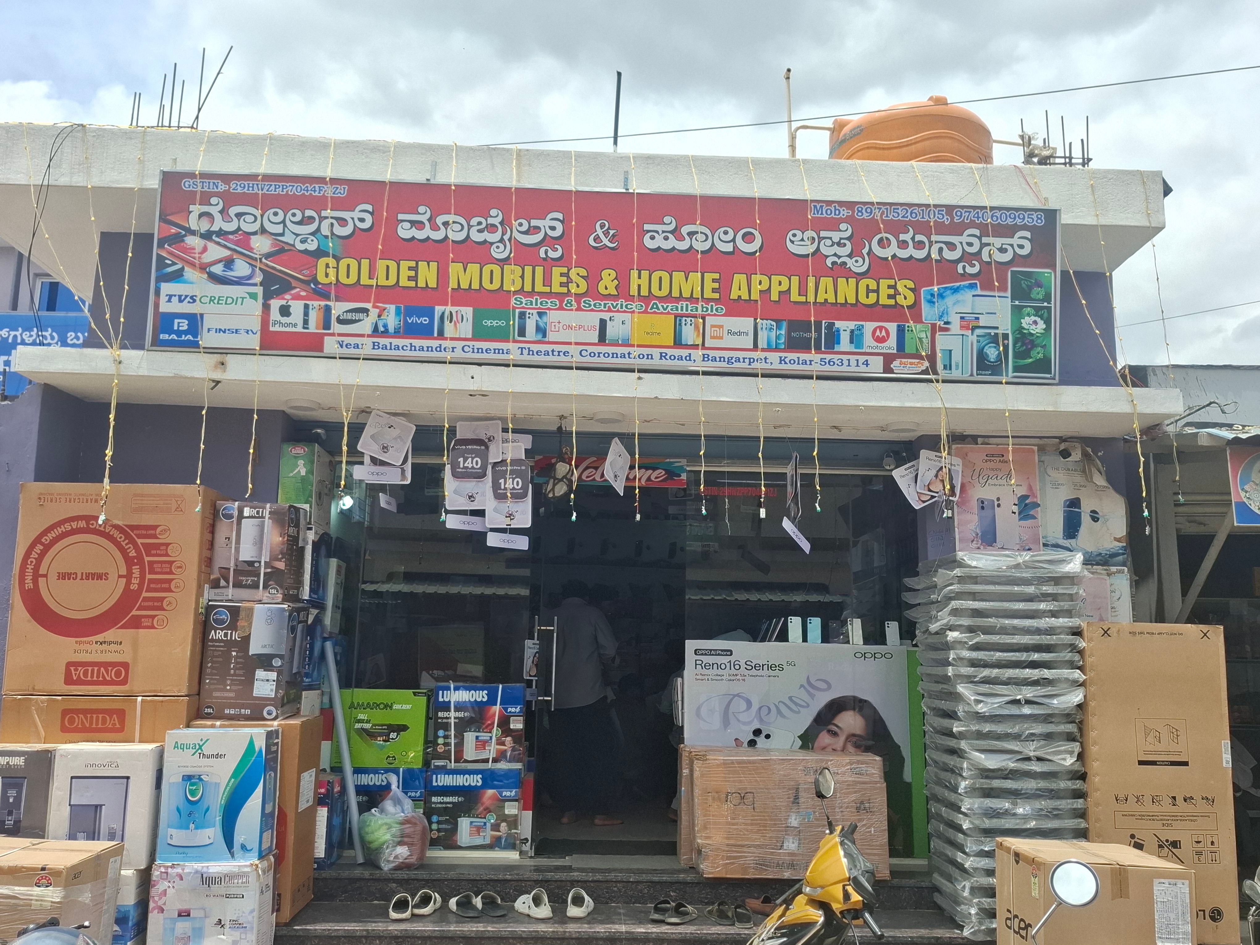 Golden Mobiles And Home Appliances