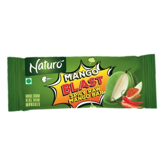Naturo Mango Blast Spicy Bar - Raw Mango, 7g