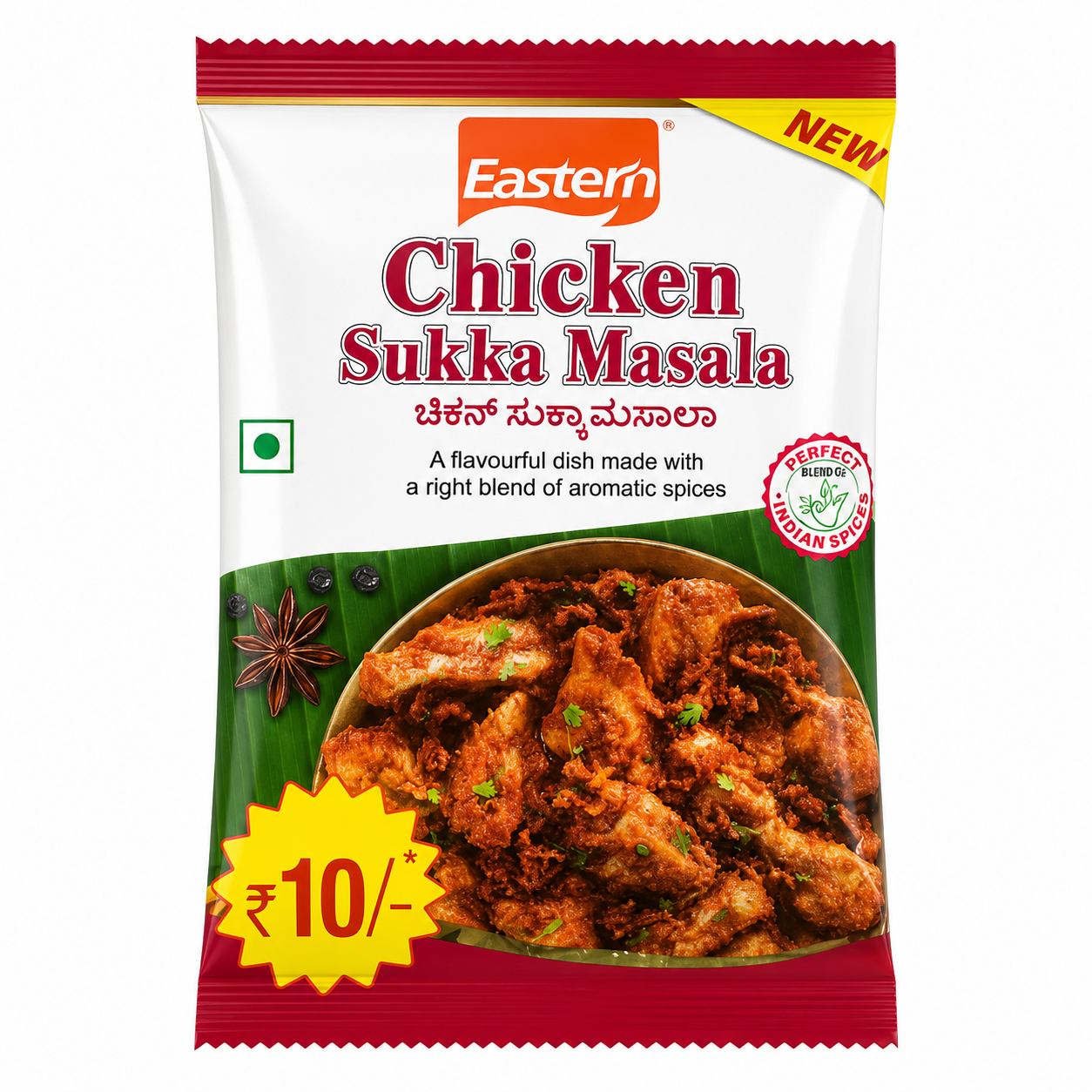 Eastern Chicken Sukka Masala Pouch, 25g