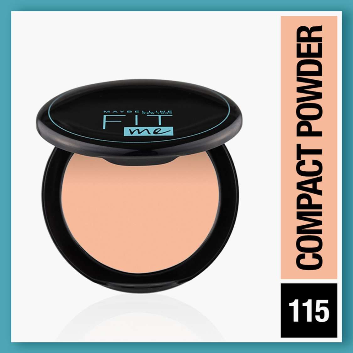 Maybelline New York SPF 115 Fit Me Compact Powder - Ivory, 8g