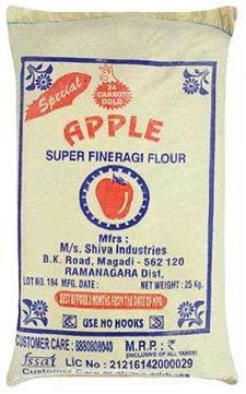 Apple Super Fine Ragi, 25kg