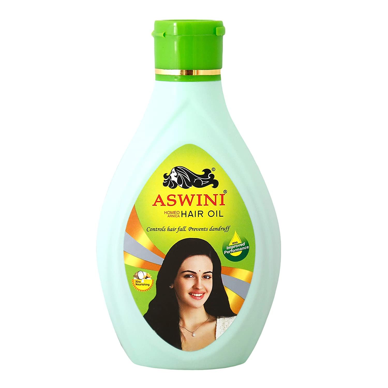 Aswini Hair Oil PET Bottle, 180ml