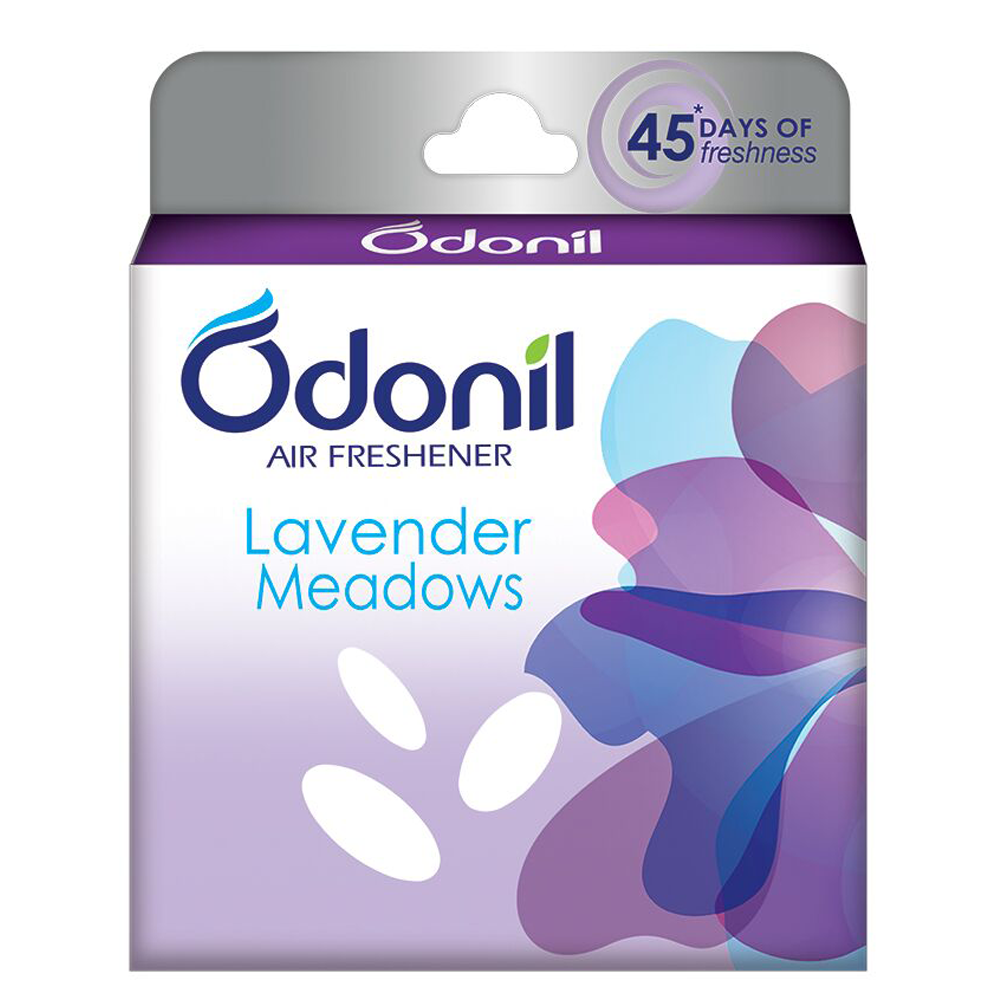 Odonil Air Freshener Blocks - Lavender Meadows, 50g