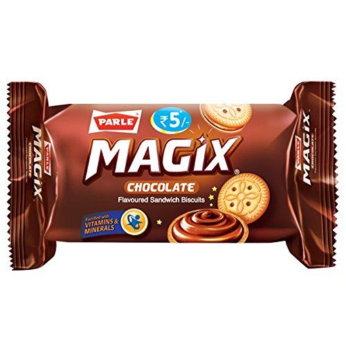 Parle Magix (Rs.5) Cream Biscuit - Chocolate, 34g
