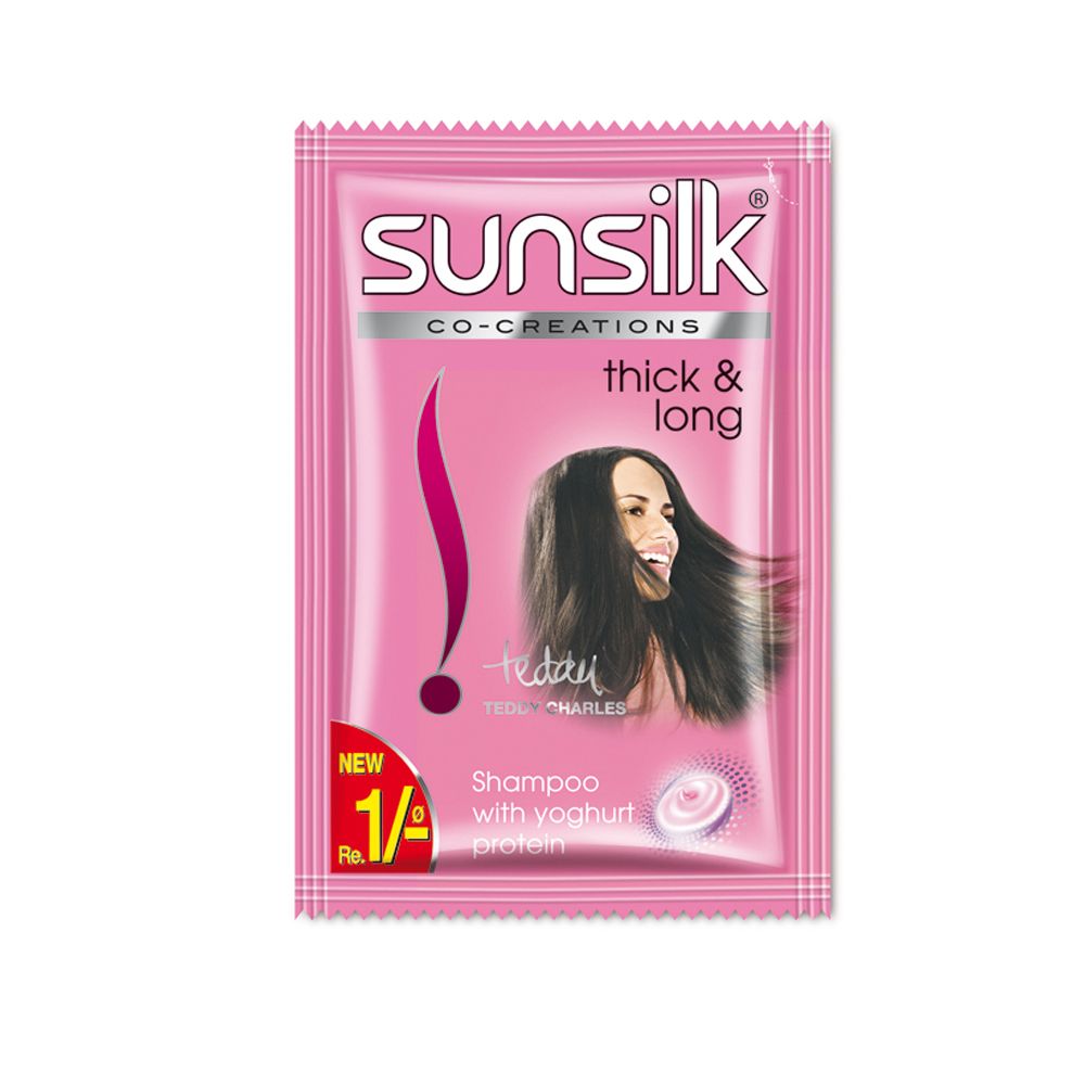 Sunsilk (Re.1) Shampoo Sachet - Lusciously Thick & Long, 5ml