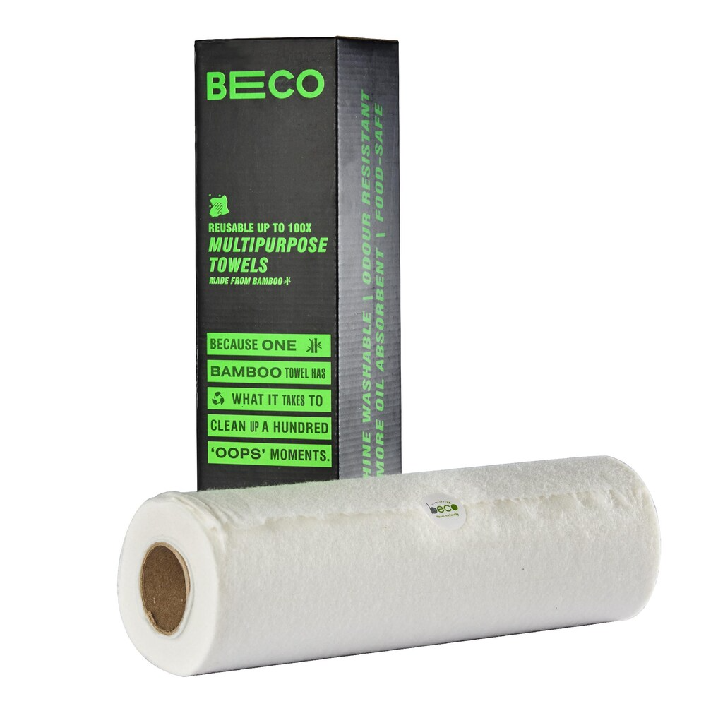 Beco Bambooee Kitchen Towels, 20 Sheets (23cm x 29cm)