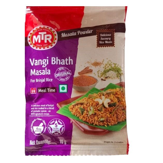 MTR Vangi Bhath Masala Powder, 15g