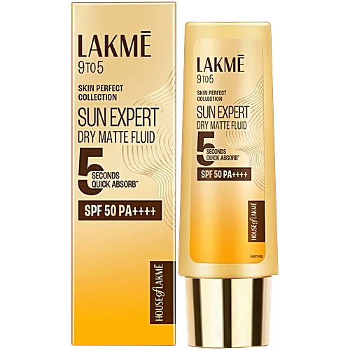 Lakme 9 To % Sun Expert Ultra Matte Sunscreen Lotion - SPF 50 PA+++, 50ml