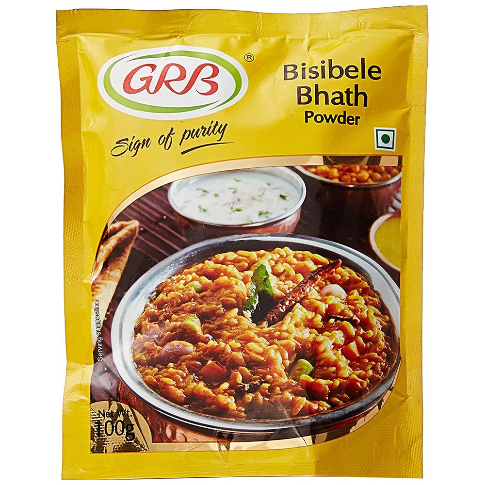 GRB Bisibele Bhath Masala Powder, 100g