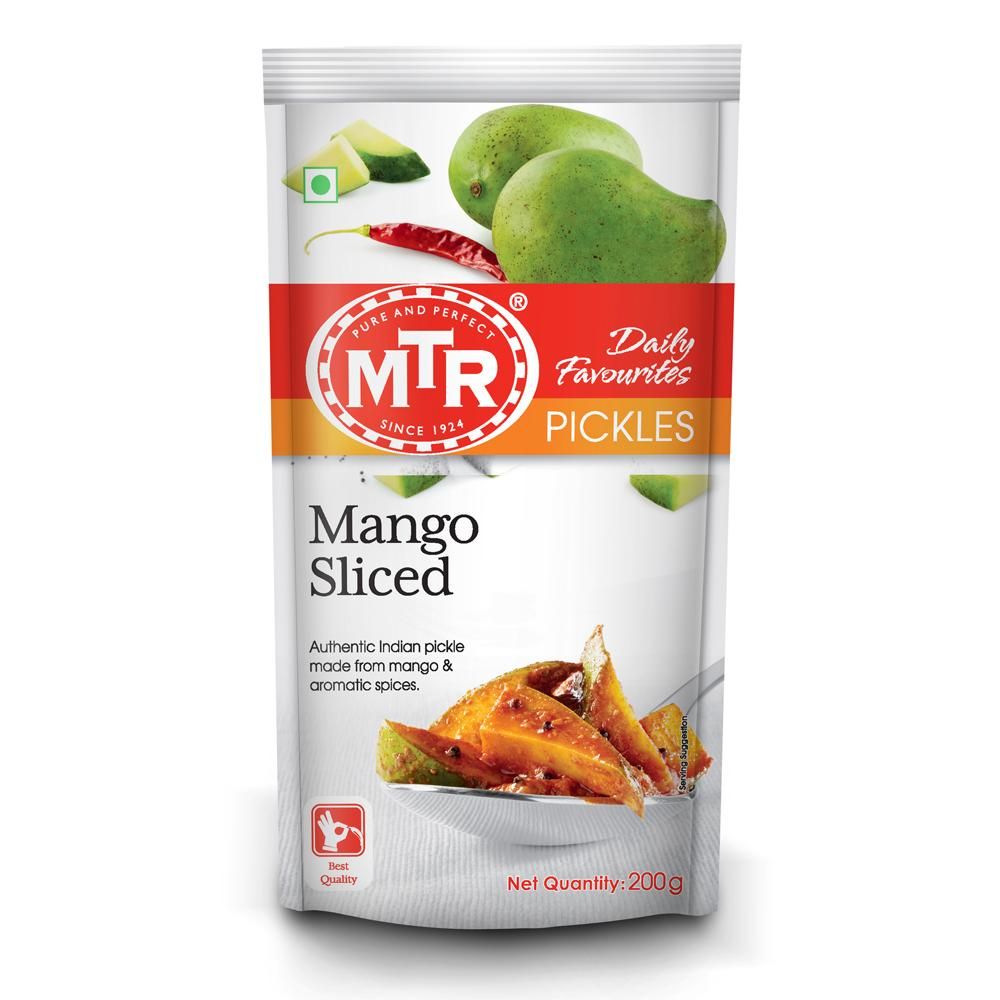 MTR Pickle Pouch - Mango Sliced, 200g