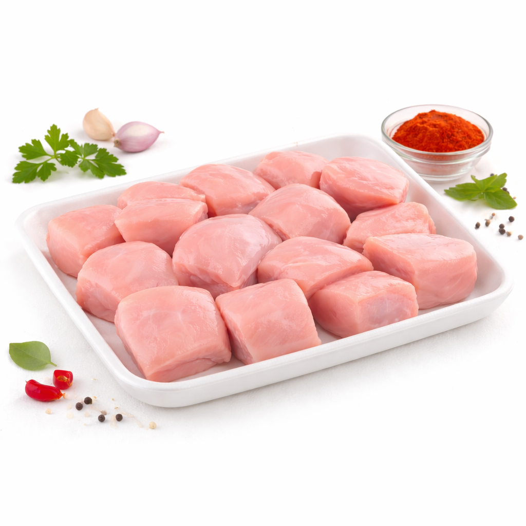 Fresh Chicken Pieces - Boneless, 500g