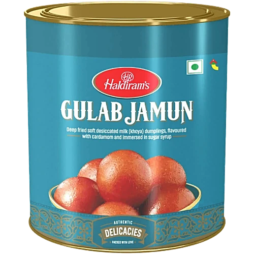 Haldirams Gulab Jamun Tin, 500g