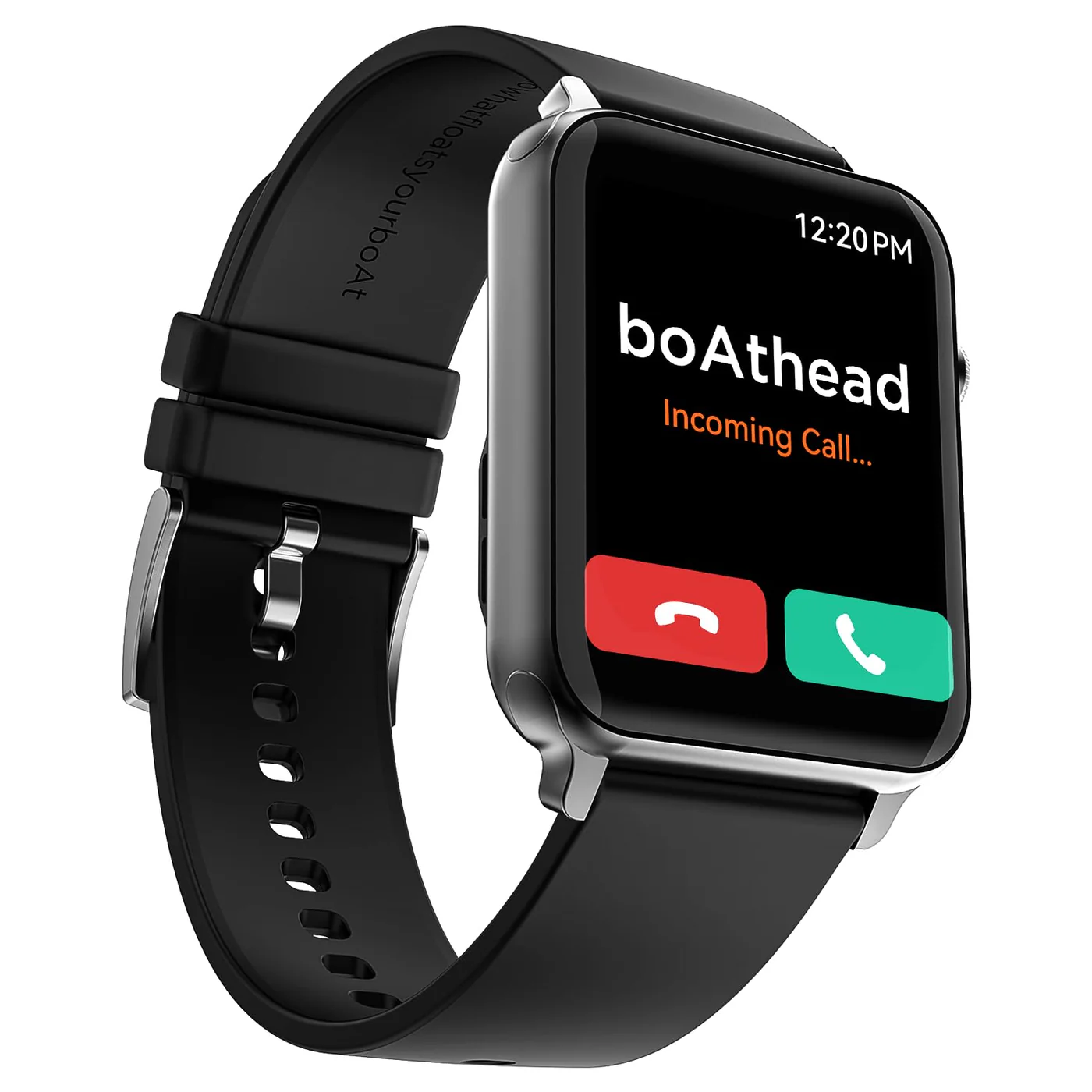 boAt | Storm Call | Smartwatch (Bold Black)