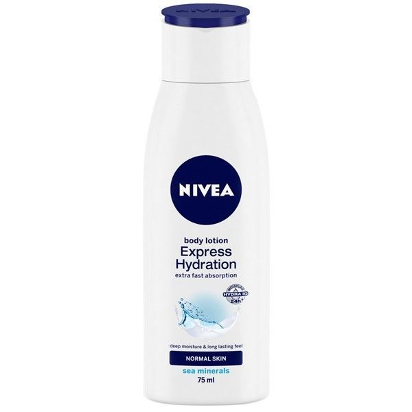 Nivea Body Lotion For Normal Skin - Express Hydration, 75ml
