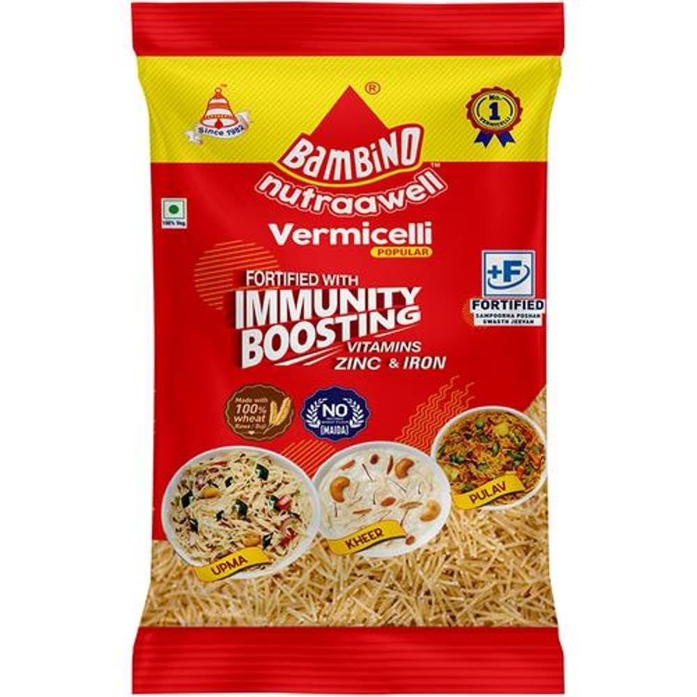 Bambino Immunity Boosting Vitamins Zinc & Iron Vermicelli Pouch, 400g