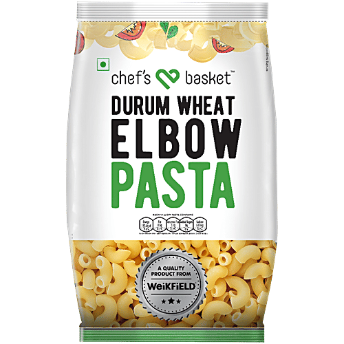 Chef's Basket Durum Wheat Pasta - Elbow, 500g