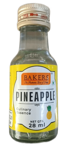 Bakers Artificial Food Essence Bottle - Pineapple, 28ml