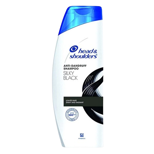 Head & Shoulders Shampoo - Silky Black, 180ml