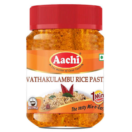 Aachi Vathakulambu Rice Paste PET Bottle, 180g
