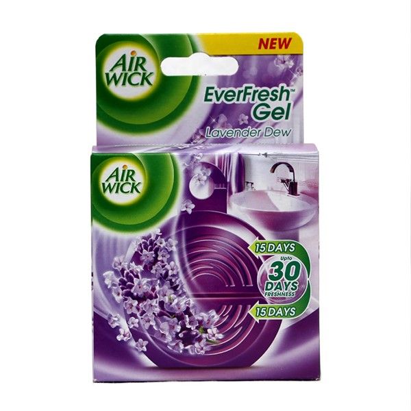 Airwick Everfresh Gel Air Freshener - Lavender Dew, 50g