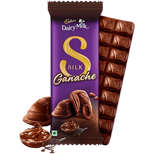 Cadbury Dairy Milk Silk Ganache Chocolate Bar, 54g