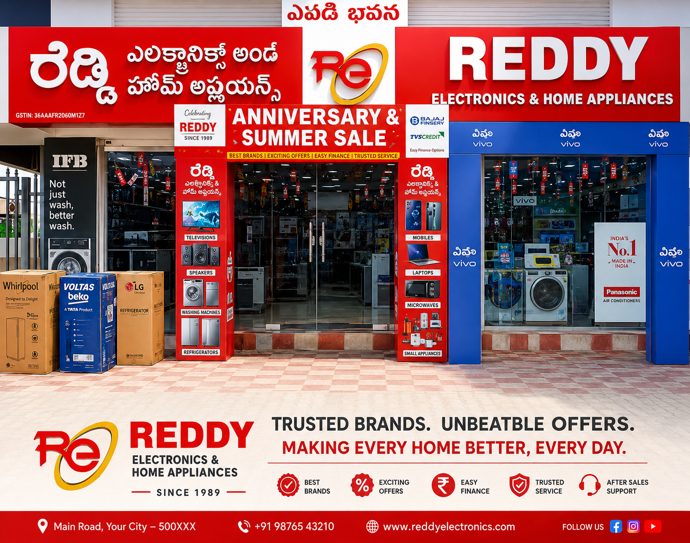 Reddy electronics and Home appliances 