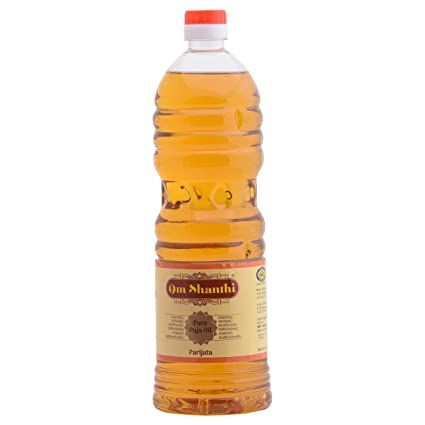 Cycle Om Shanthi Parijata Puja Oil Bottle, 1L