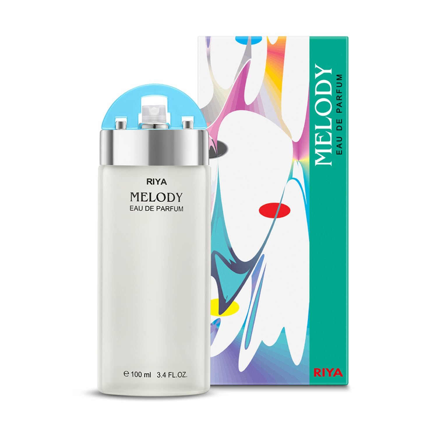 Riya Melody Womens Eau De Parfum Body Spray - Floral Citrus, 100ml