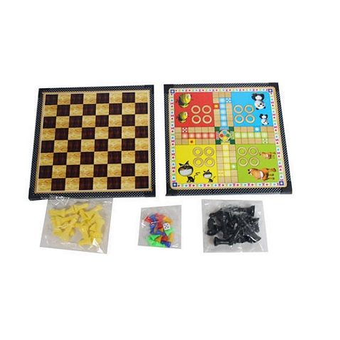 2 in 1 Game Set - Chess & Ludo