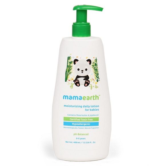 Mamaearth Daily Moisturising Baby Lotion - White, 400ml