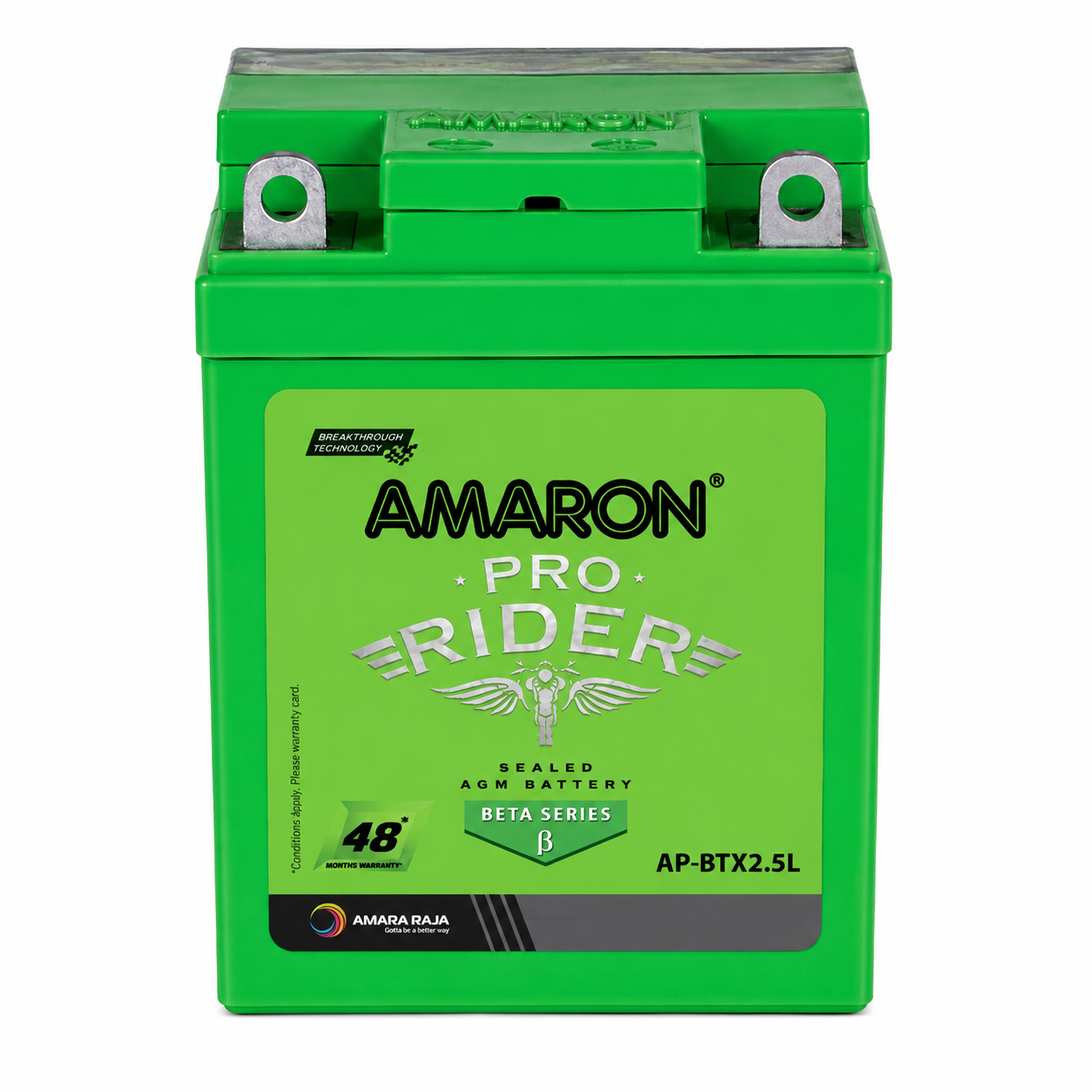 Amaron | PRO RIDER AP-BTX2.5L | Bike Battery (12V)